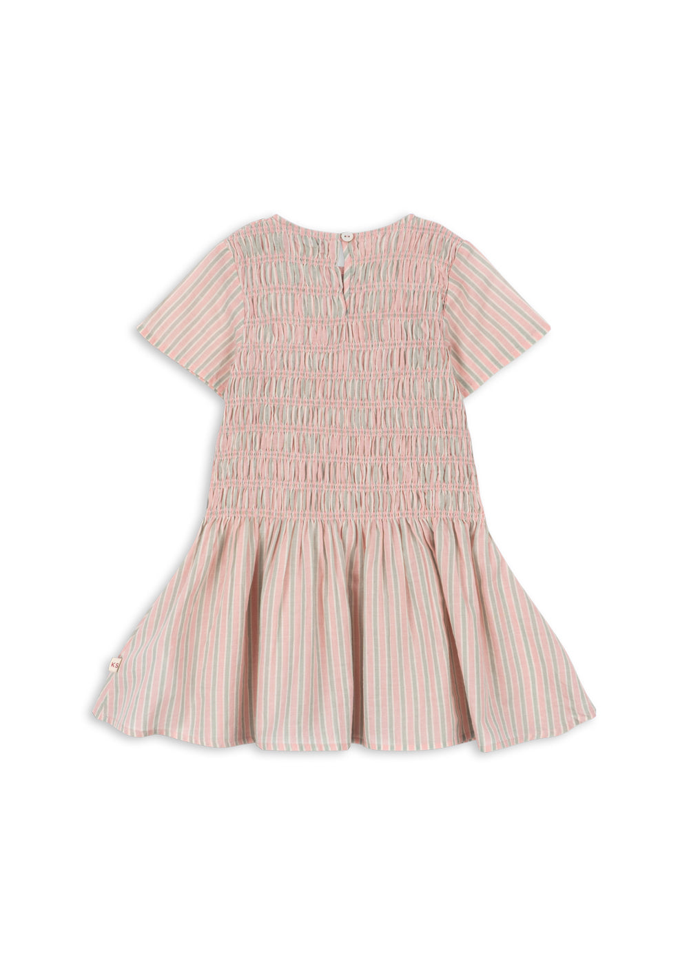 Luli Dress, Blush Stripe