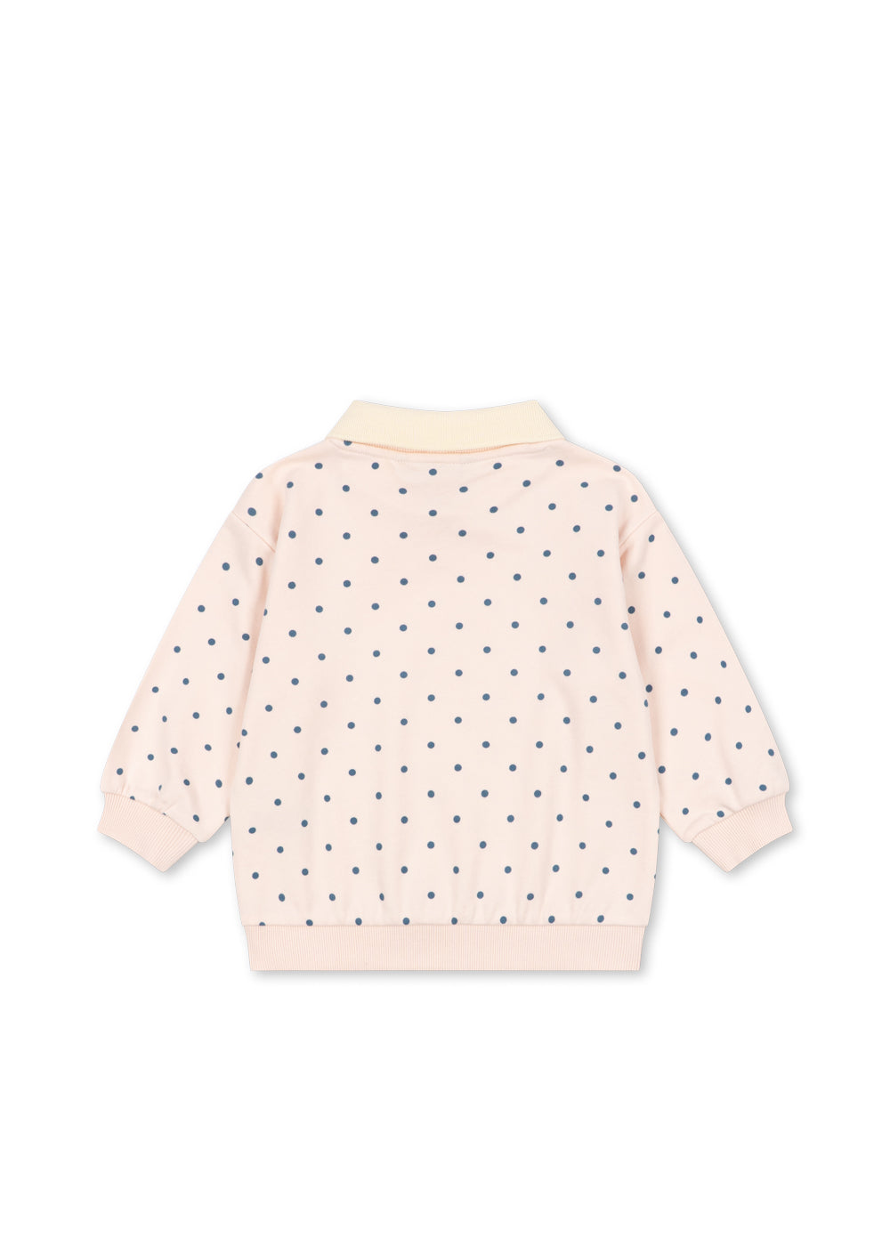 Spotty LS Polo, Rosewater Dot