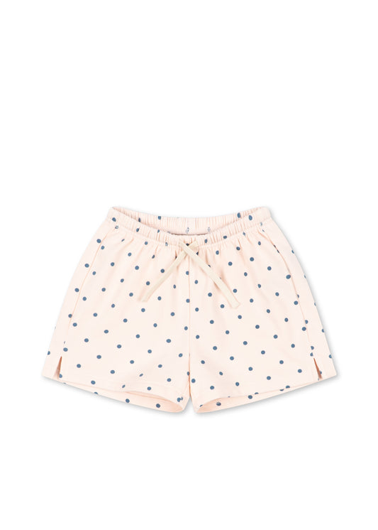 Spotty Sweat Shorts, Rosewater Dot
