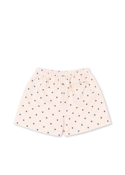 Spotty Sweat Shorts, Rosewater Dot