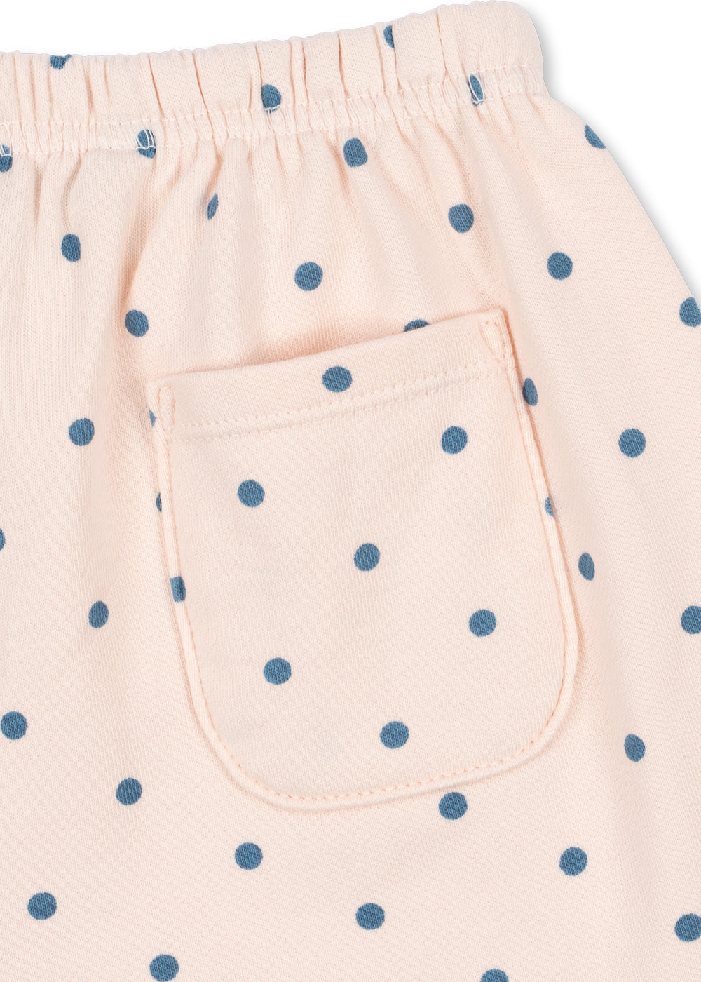 Spotty Sweat Shorts, Rosewater Dot