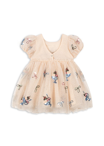 Yvonne Puff Dress, Gelato