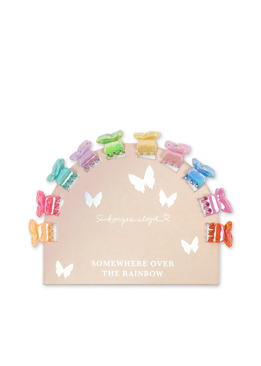 10 Pack Butterfly Hair Claws, Multi
