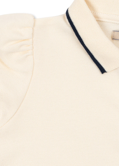 Florita Polo Shirt, Antique White