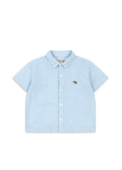 Fran Shirt, Blue Check