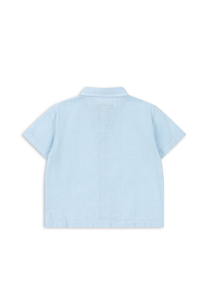 Fran Shirt, Blue Check