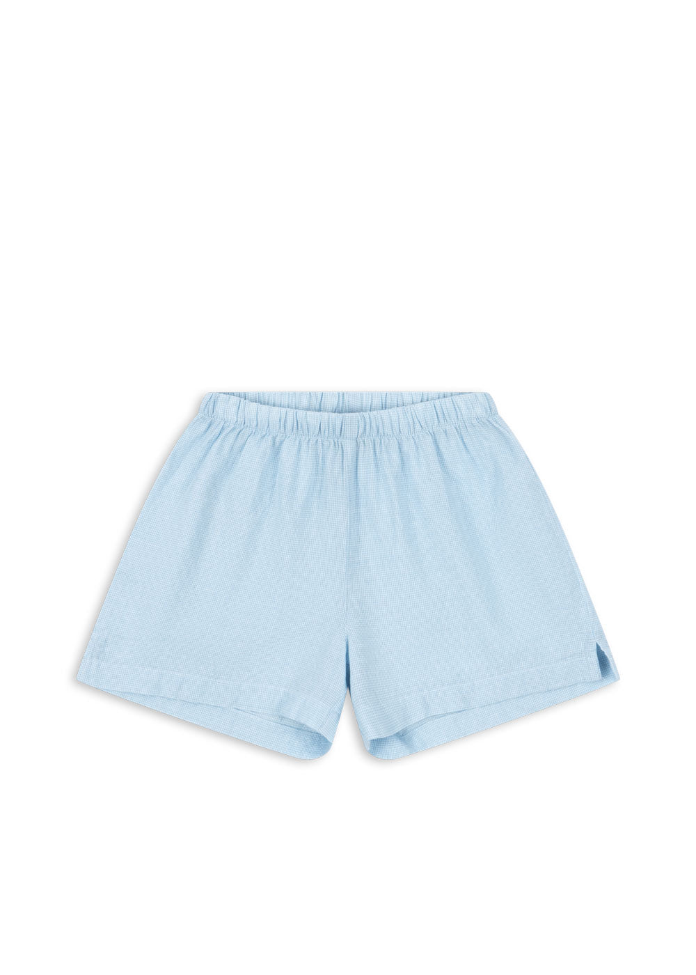 Fran Shorts, Blue Check