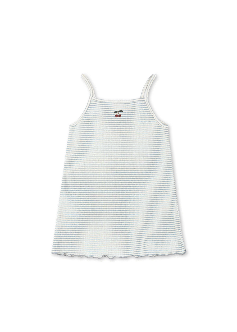 Roli Strap Dress, Sleet Stripe