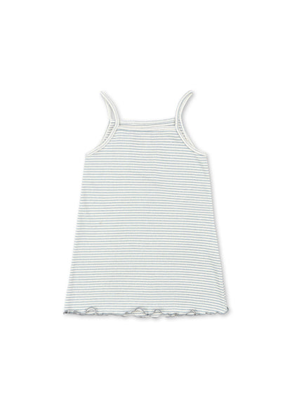Roli Strap Dress, Sleet Stripe