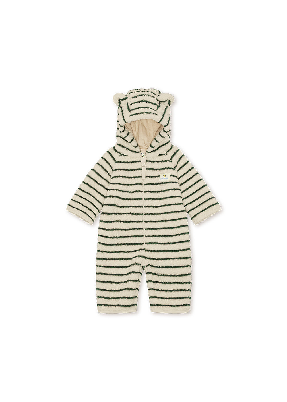 Jody Teddy Onesie, Erba Stripe