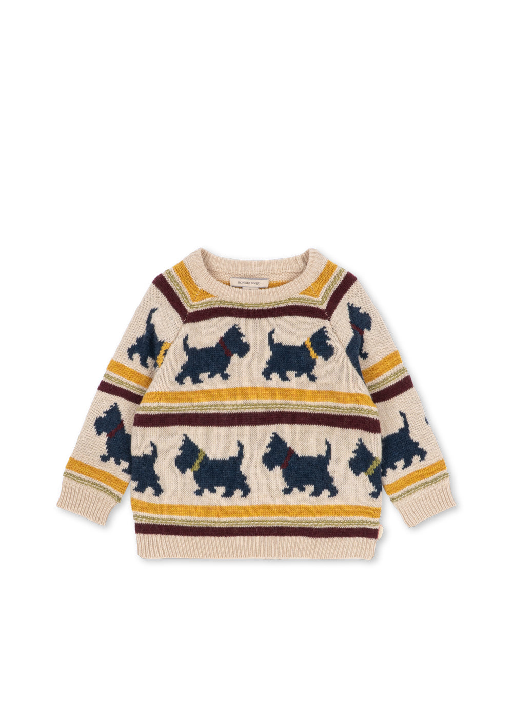 Belou Knit Sweater, Piccolo Scottie