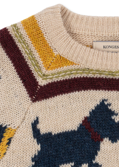 Belou Knit Sweater, Piccolo Scottie