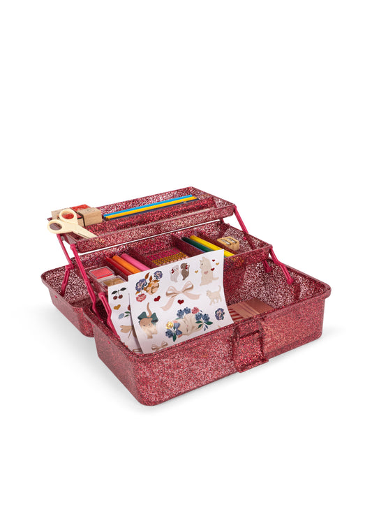 Creative Art Caddy, Glitter Rose