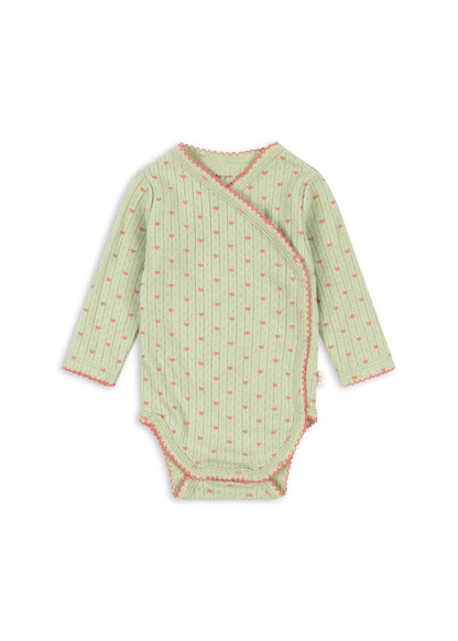 Minnie Newborn Bodysuit, Coeur Lint