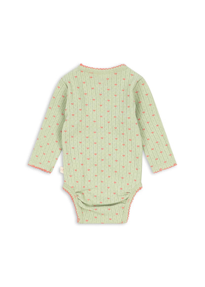 Minnie Newborn Bodysuit, Coeur Lint