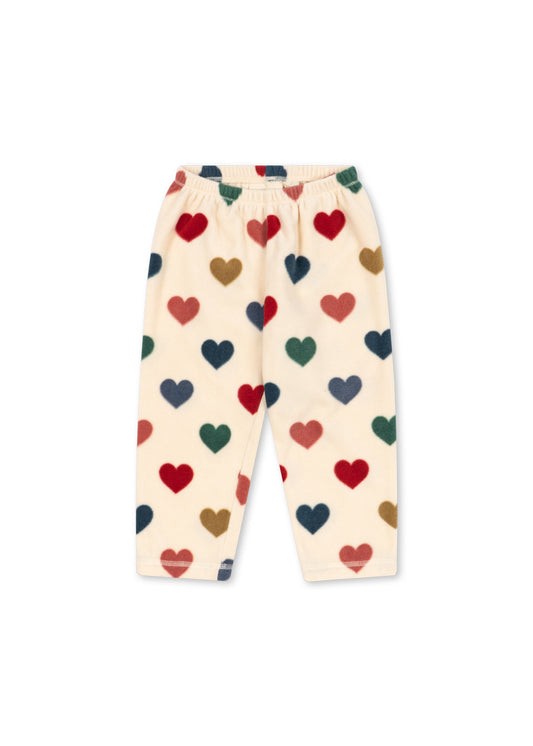 Tavi Fleece Pants, Bon Coeur Colore