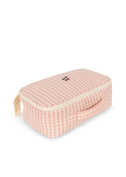 Baby Doll Nursey Suitcase, Pink Check