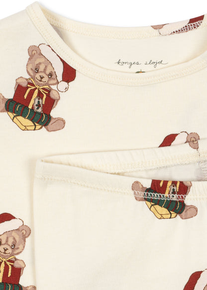 Basic Blouse/Pants Set, Teddy Bear