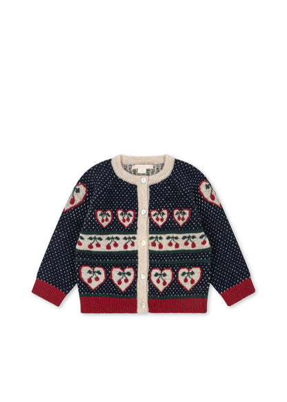 Belou Cardigan, Cherry