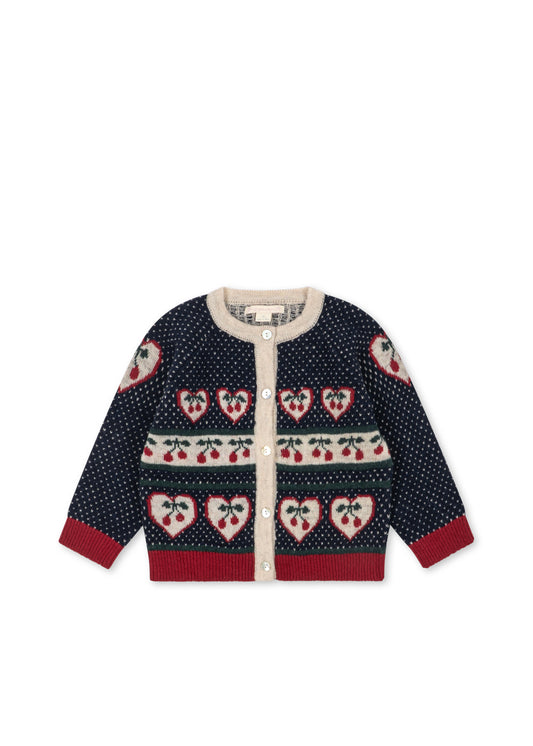 Belou Cardigan, Cherry
