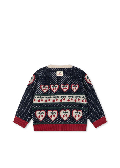 Belou Cardigan, Cherry