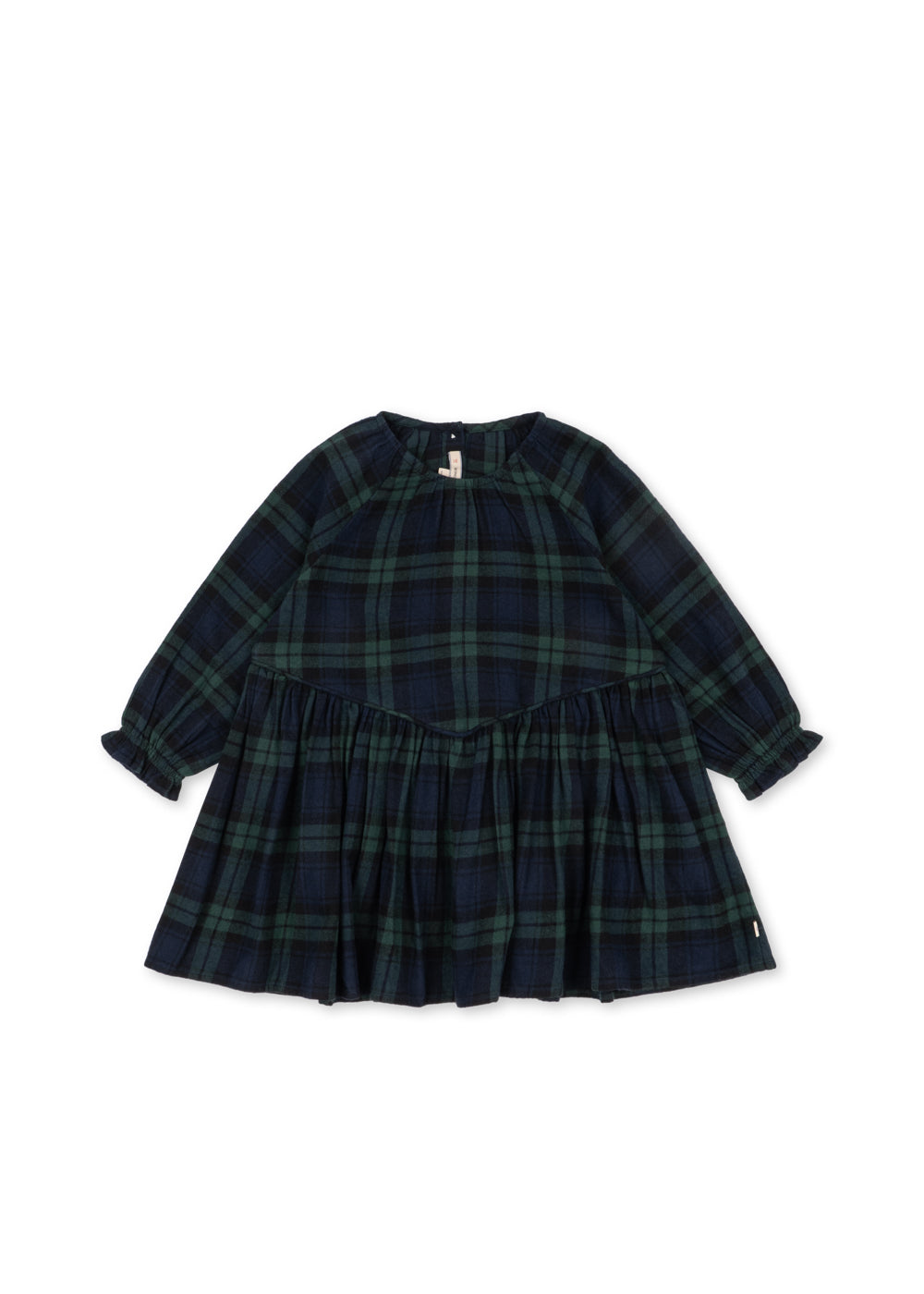 Checky Dress, Green Check