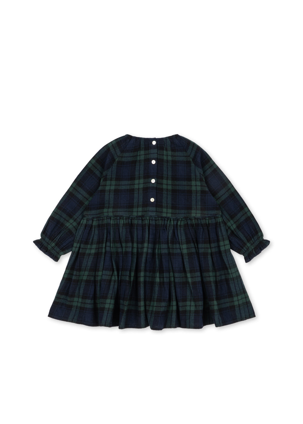 Checky Dress, Green Check