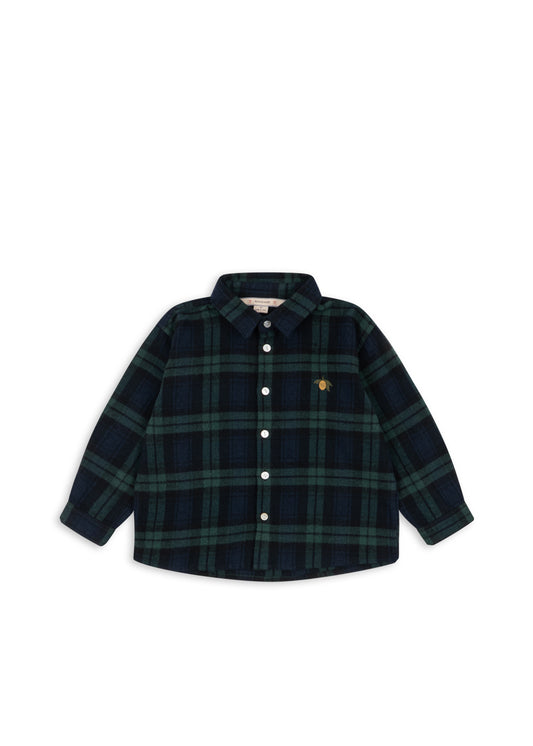 Checky Shirt, Green Check