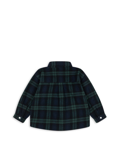 Checky Shirt, Green Check