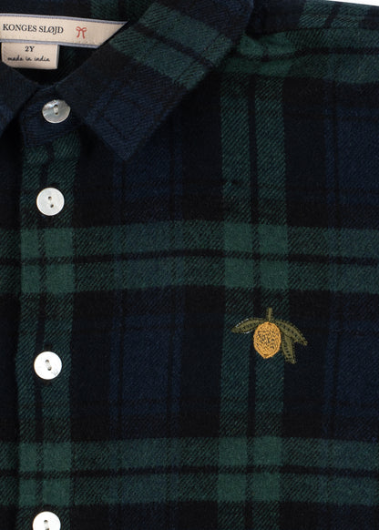 Checky Shirt, Green Check