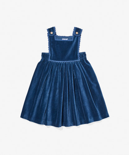 Dorothy Dress, Petrol Velvet