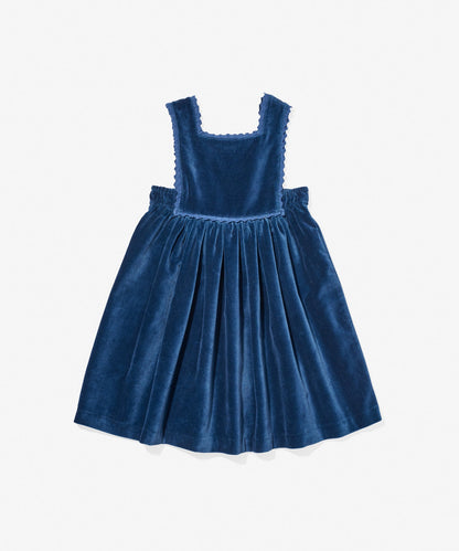 Dorothy Dress, Petrol Velvet