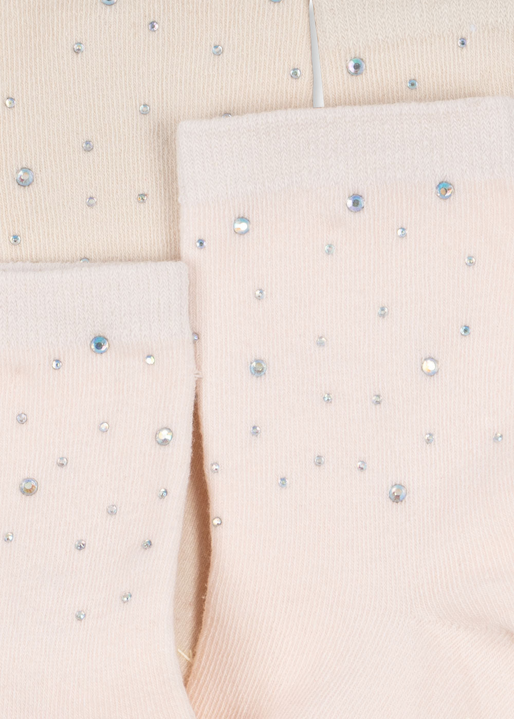 2 Pack Sequin Socks, Creole Pink