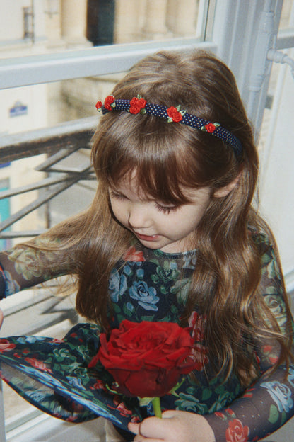 Rose Rouge Hairbrace, Dot Nuit